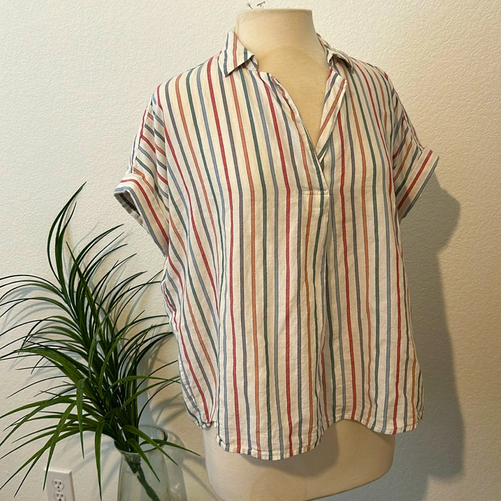 Madewell striped top